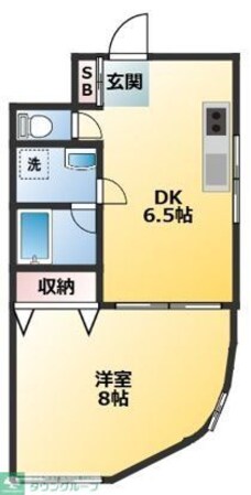 カーサシンセラーの物件間取画像